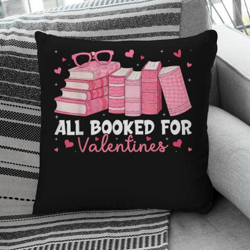 All Booked For Valentines Couple Bookworms Valentine’s Day Pillowcase - Bookorys CA