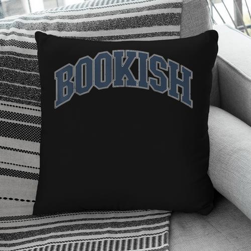 Bookish Vintage Varsity Style Book Lover Art Pillowcase - Bookorys AU