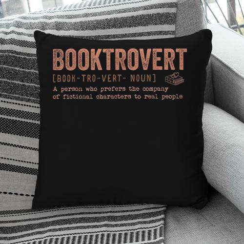 Booktrovert Definition Pillowcase - Bookorys CA