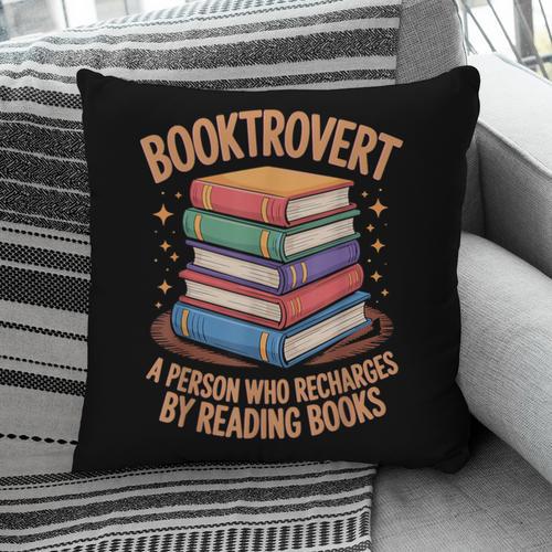 Booktrovert Literature Book Reading Books Reader Pillowcase - Bookorys