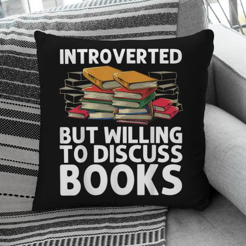 Bookworm Art For Men Women Book Reading Lover Bookish Pillowcase - Bookorys