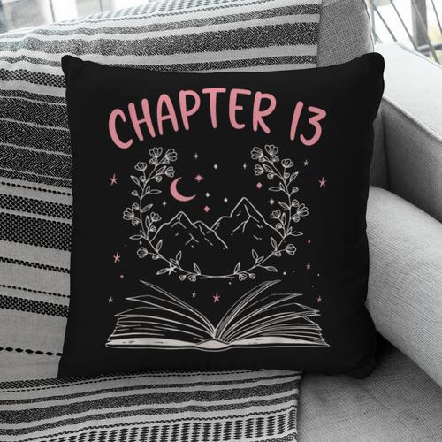 Chapter 13 Birthday Reading Book Lovers 13 Year Old Pillowcase - Bookorys