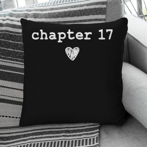 Chapter 17 Book Lovers Readers & Authors 17th Birthday Pillowcase - Bookorys DE