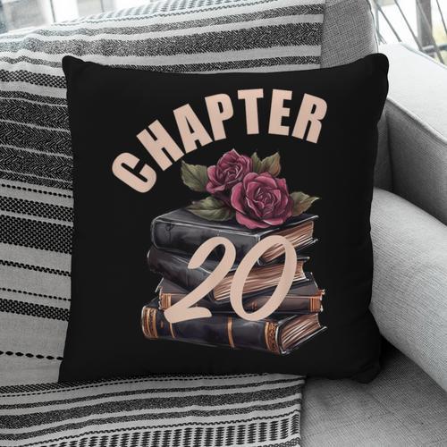 Chapter 20 20th Birthday Women Book Lovers Its My Birthday Pillowcase - Bookorys DE