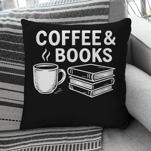 Coffee & Books Pillowcase - Bookorys DE