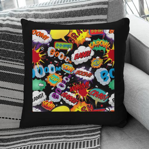 Comic Book Pop Art Modern Fun Pillowcase - Bookorys DE