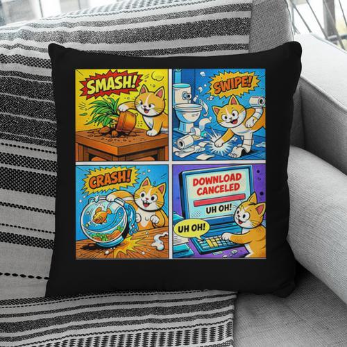 Comic Reader Comic Book Merch Vintage Reading Comic Books Pillowcase - Bookorys DE