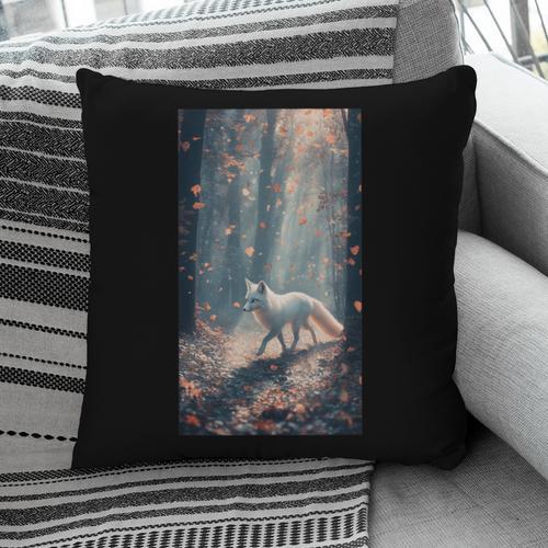 Cottagecore Fox Fox Books Flowers Wildlife Nature Pillowcase - Bookorys CA
