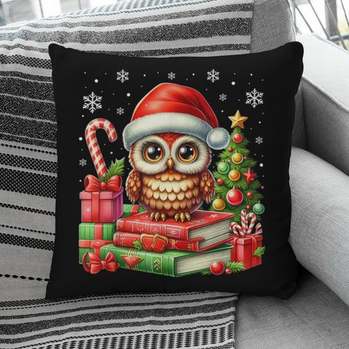 Cottagecore Owl Witch Hat On Book Pumpkin Christmas Costume Pillowcase - Bookorys DE