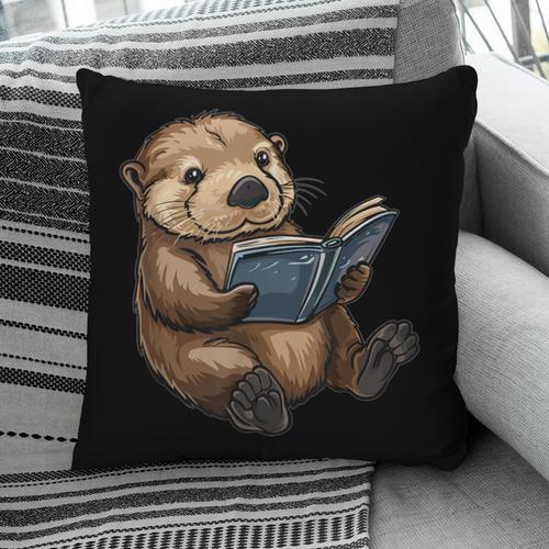 Cute Book Sea Otter Pillowcase - Bookorys UK
