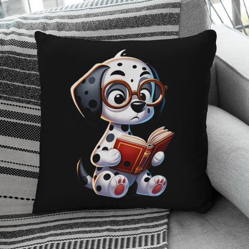 Dalmatian Reading a Book Dog Pillowcase - Bookorys AU
