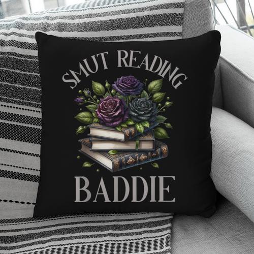 Dark Romance Reader Smutt Book Merch Spicy Books Smut Baddie Pillowcase - Bookorys