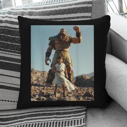 David And Goliath Bible Book Of Samuel King David Pillowcase - Bookorys DE
