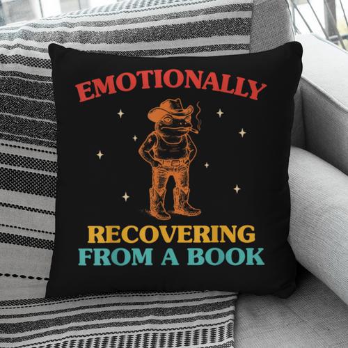 Emotionally Recovering From A Book Frog Pillowcase - Bookorys AU