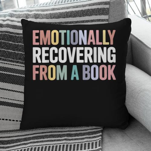 Emotionally Recovering From a Book Reading Librarian Pillowcase - Bookorys AU