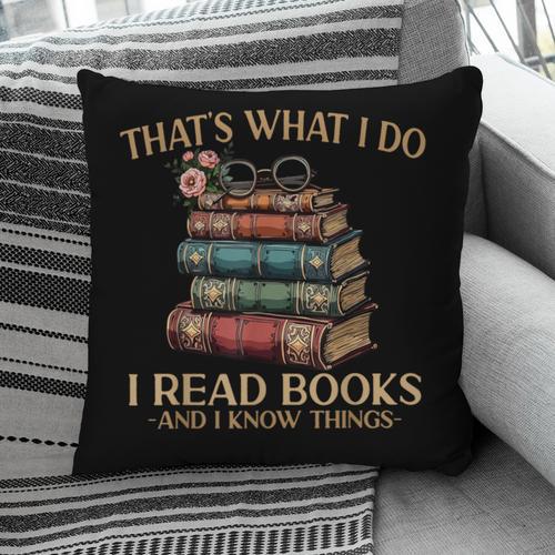 Geek That's What I Do I Read Books Bookworm Book Lover Nerd Pillowcase - Bookorys