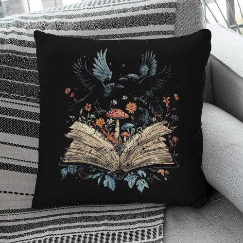 Goblincore Mushroom Cottagecore Aesthetic Book Pillowcase - Bookorys