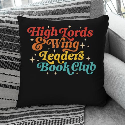 High Lords & Wing Leaders Book Club Book Club Pillowcase - Bookorys