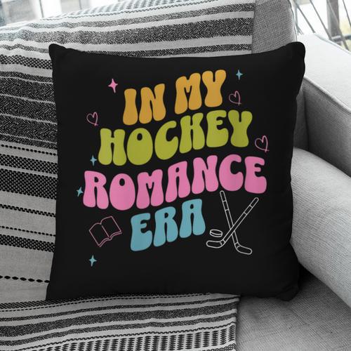 In My Hockey Romance Era Hockey Romance Reader Book CLub Pillowcase - Bookorys