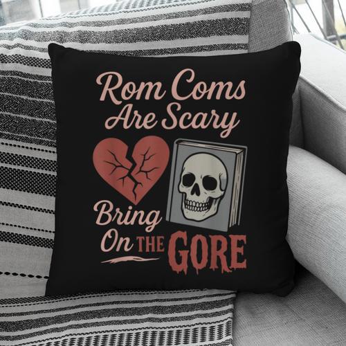 Horror Book Club Creepy Reader Gothic Fiction Thriller Fan Pillowcase - Bookorys UK
