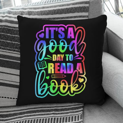 Its A Good Day To Read Book Kids Boys Girls Reading Graphic Pillowcase - Bookorys