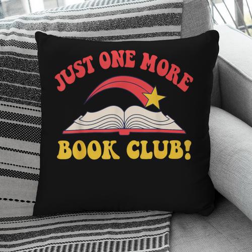 Just One More Book Club Bookish Hippie Pillowcase - Bookorys UK