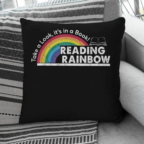 Take A Look It's In A Book Retro Reading Book Lover Pillowcase - Bookorys