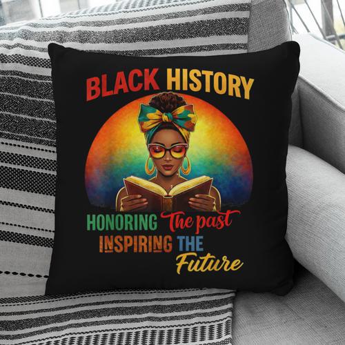 Melanin Honoring Past Inspiring Pride Book Month Pillowcase - Bookorys