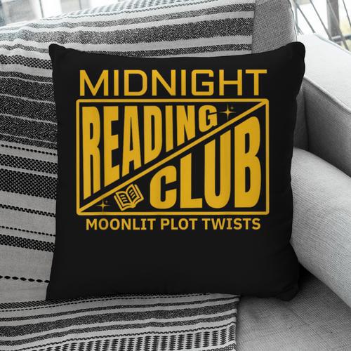 Midnight Reading Club Night Owl Book Readers Pillowcase - Bookorys CA