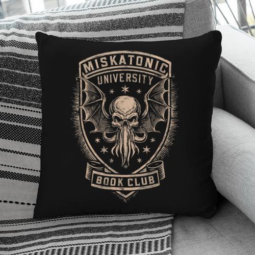 Miskatonic University Book Club Cthulhu Book Pillowcase - Bookorys