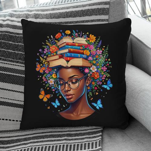 Month Honoring Past Inspiring Pride Melanin Book Pillowcase - Bookorys