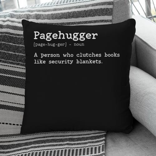 Pagehugger Definition Pun Book Lovers Literary Humor Pillowcase - Bookorys DE