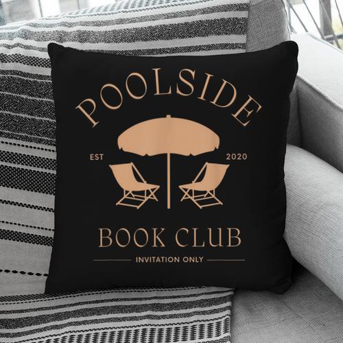 Poolside Book Club Summer Reading Book Lover Swimming Shirt For Men Women Pillowcase - Bookorys CA