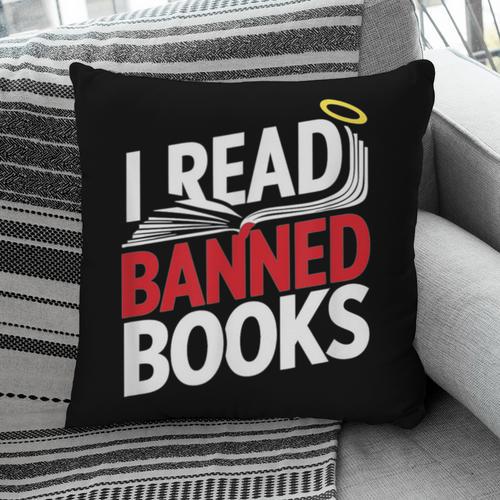 I Read Banned Books Defiant And Bold Pillowcase - Bookorys