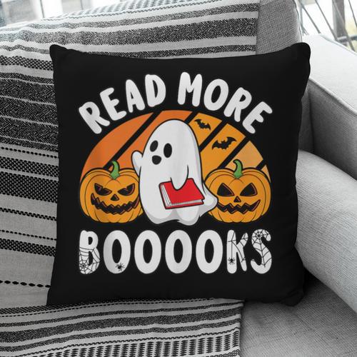 Read More Books Teacher Halloween Men Women Pillowcase - Bookorys