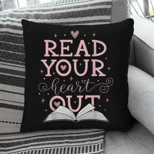 Read Your Heart Out Book Adventures In Pages Pillowcase - Bookorys DE