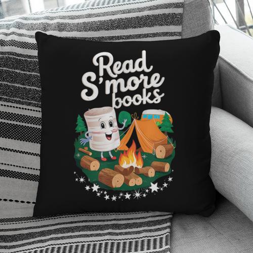 Read S'More Books Around Campfire National Book Week Pillowcase - Bookorys