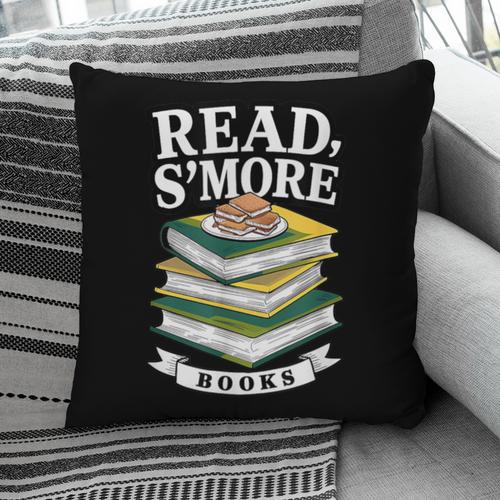 Read S'More Books Marshmallow Reading Smores Pillowcase - Bookorys