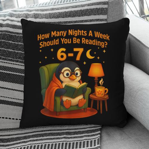 Reading 6 7 Six Seven Meme English Teacher Book Lover Pillowcase - Bookorys CA