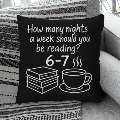 Reading 67 Six Seven English Teacher Book Lover Librarian Pillowcase - Bookorys