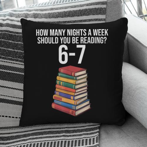 Reading Book Teacher 67 Six Seven Meme Pillowcase - Bookorys UK