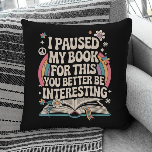 Reading Quote For Bookworm And Librarian Pillowcase - Bookorys UK