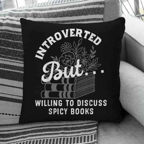 Romance Reader Spicy Book Merch Book Lovers Bookish Women Pillowcase - Bookorys CA