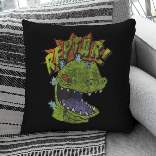 Rugrats Reptar Distressed Comic Book Style Cartoon Pillowcase - Bookorys DE