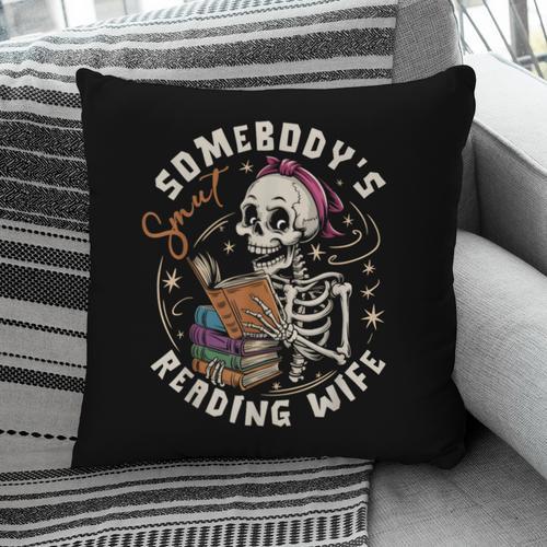 S Mut Book Spicy Romance Somebody's S Mut Reading Wife Pillowcase - Bookorys UK