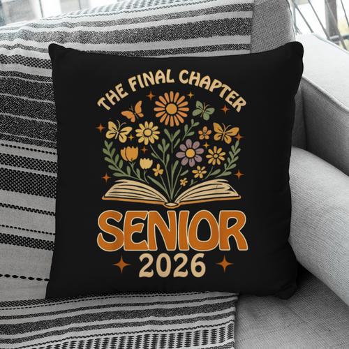 Senior 2026 Final Chapter Retro Book Lover Last First Day Pillowcase - Bookorys DE