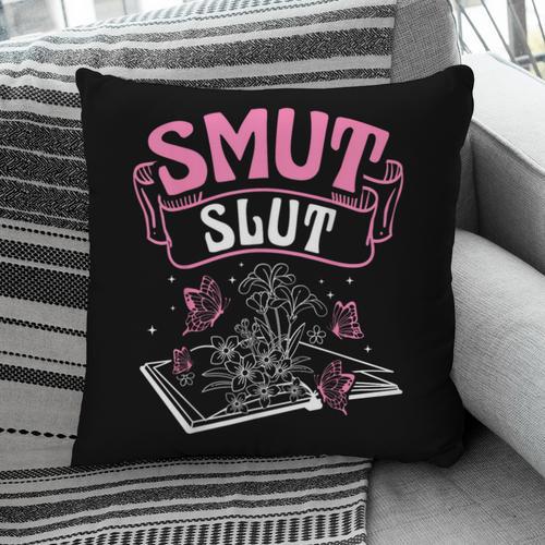 SMUT Slut Provocative Literature Book Club Book Reading Pillowcase - Bookorys AU