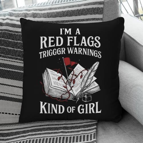 Spicy Book Reader Morally Gray Dark Romance Bookish Pillowcase - Bookorys