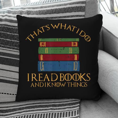 Thats What I Do Read Reading Book Librarian Across America Pillowcase - Bookorys