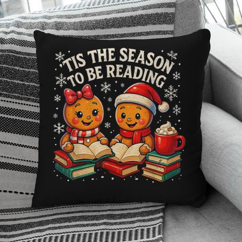 ’Tis The Season To Be Reading Book Lover Pillowcase - Bookorys UK
